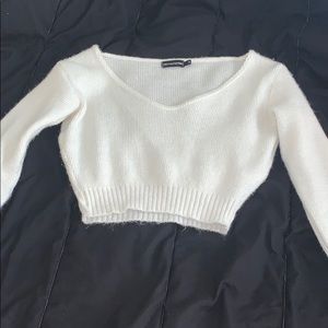 Cropped sweater